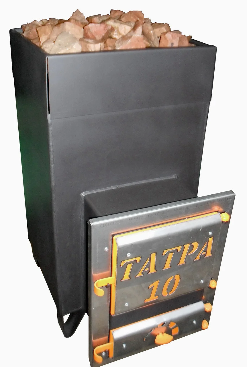 Фото товара Печь для бани Татра 10 в комплекте с баком 50 литров Сталь 6 мм. Изображение №2