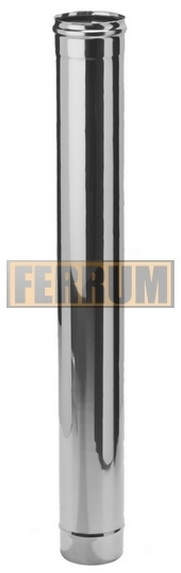 Дымоход 1,0м FERRUM (430/0,8 мм) ф130